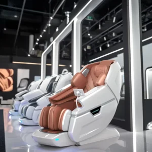 L66 4D Zero Gravity Full Body Sl Track Electric Luxury Office 3D Recliner Folding Shiatsu Massage Chair