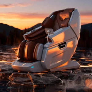 L66 Thai Stretching 4D Massage Chair Fully Automatic Folding Recliner Body Spa Kneading Air Pressure