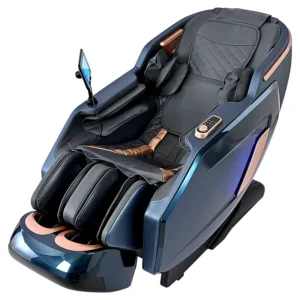 L8 Zero Gravity Full Body Massage Chair with Electric Slide Guide Rail Bluetooth Hot Compress Intelligent Voice Control