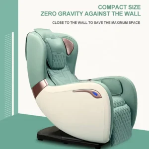 LEERCON 4d Electric Small Massage Recliner Office Chair zero Gravity Full Body Vibration airbag Mini Massage Chair