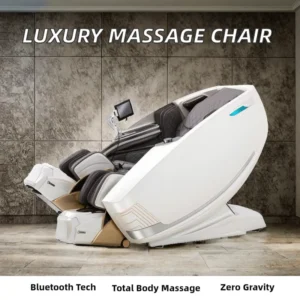 LEERCON Ai Robot Smart Full Body Zero Gravity Heart Detection Body Scan Stress Relief Recovery Therapy Sleep Massage Chair