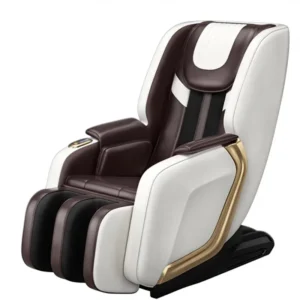 LEERCON Luxury Shiatsu Full Body zero Gravity Air Pressure Shoulder Small Mini Massage Chair with Leg Massage Back Heating