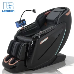 LEERCON M9 Full Body Massage Chair 4D AI SL Track Zero Gravity Recliner Voice Control Graphene Heat Bluetooth Body Scan Shiatsu