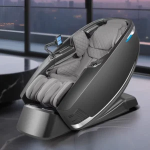 LEMESY Manufacture Flat Panel Control Space Capsule Premium Luxury 3D Thai Stretch Wireless Phone Charging Massage Chair