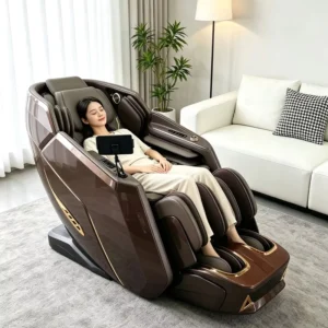 LEMESY Zero Gravity 4D Massage Chair Luxury AI Body Scan SL Track Shiatsu Heating Airbags Calf Rollers Home Seniors Business