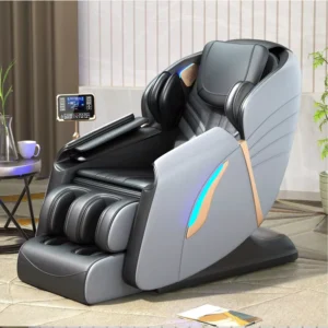 Large-Sized Luxury 4D Massage Chair Home Full Body Dual Movement SL Rail Zero Gravity