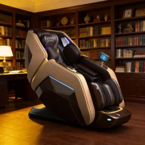 Latest Fashion Trends 4D Zero Gravity Massage Chair Modern Air Pressure Deluxe Shiatsu SL Track Full Body