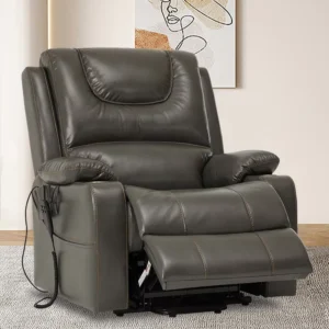 Lay Flat Design Remote Control Lift Chair With Double Cup Holders