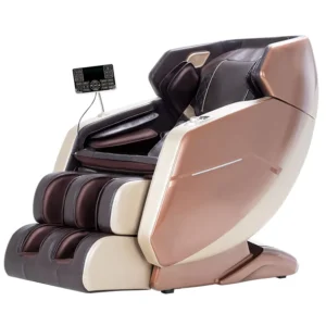 Leading OEM Factory Large Size Luxury Massage Chair Full Body Airbag Surround Shiatsu Rolling Heating Features Foot Portable 1