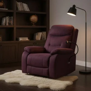 Leather Sofa Furniture Set Living Room Armchair Power Lift Chair with Massage