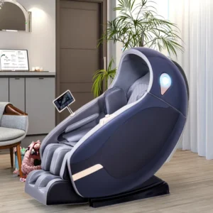 Leather Spa Chair with Vibration Zero Gravity Shiatsu Foot Massage for Full Body Relaxation