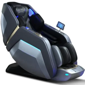 Leercon Modern Full Body Massage Recliner Chair 4D Shiatsu Zero Gravity Luxury SL Electric with Heating Leg Function
