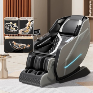 Leg Calf Independent Heat Adjustment SL Track Guide Rail Massager Chair