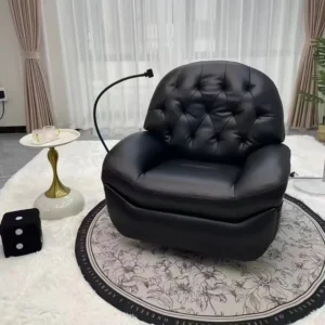 Leisure Adult Reclining Chair 360 Degree Rotating Glider Chair with Mobile Phone Holder