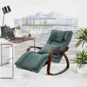 Leisure Portable Body Recliner Massage Chair Tapping Heating Shiatsu Relax Full Back Sofa Chair Rocking Massage Chair