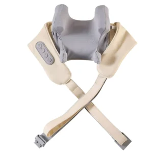 Lengthened Upgraded 6D Kneading Cervical Shiatsu Smart Neck Massager Infrared Physiotherapy Face Tracking Wireless Remote