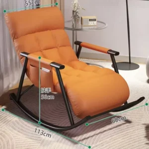 Light Luxury Living Room Furniture Canape Salon Single Recliner Sofa Comfort Relaxer Lounge Massager Adults Rocking Chair