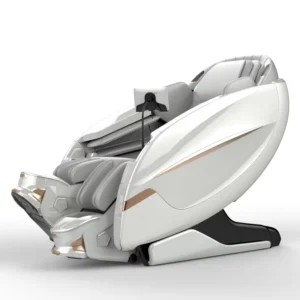 Luxurious 265W Electric Leather Massage Chair CE Certified Intelligent Voice Control Zero Gravity Hot Compress Full Body 4D