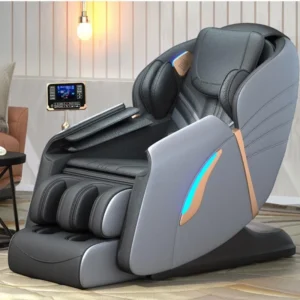 Luxurious 4D Zero Gravity PU Leather Massage Recliner Chair