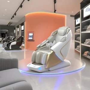 Luxurious Dual Core Electric Massage Sofa Chair for Ultimate Relaxation