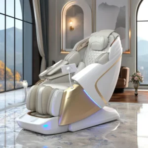 Luxurious Electric Heated Massage Recliner with Qi Wireless Charging
