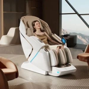 Luxurious Electric Massage Chair with Adjustable Recline Feature