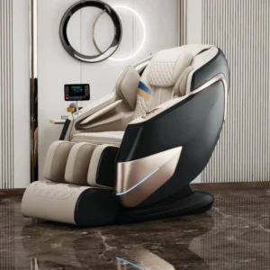 Luxurious Shiatsu 4D Massage Chair Zero Gravity with Rolling Balls Fully Functional for VIP Massage Arm Chair Voice Control