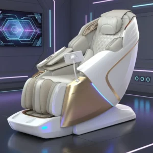 Luxurious Shiatsu Massage Chair with 4D Technology for Comfort