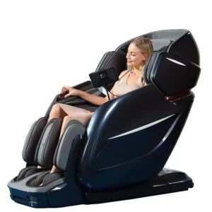 Luxury 3D Full Body Massage Chair Office and SPA Gaming Recliner with Musical and Zero Gravity Function Made of PU Leather