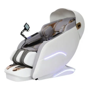 Luxury 3D Massage Chair with Thai Stretching Calf Roller Massage Air Ion Purification & One-Touch Elderly Mode