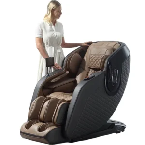 Luxury 3D Shiatsu AI Voice Home Full Body Electric Massage Chair