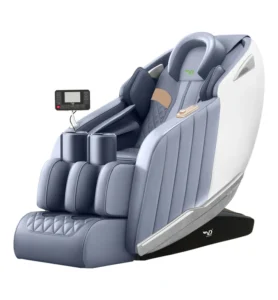 Luxury 4D Massage Chair Full Body High Quality Leather Zero Gravity Musical Function Hot Compress 12-Month Warranty