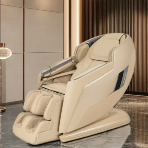 Luxury 4D Zero Gravity Commercial Massage Chair Best Selling Foldable Leather Design for Waist Foot Head Neck