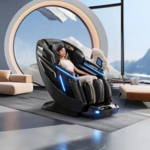 Luxury 4D Zero Gravity Massage Chair with Soothing Heat Therapy