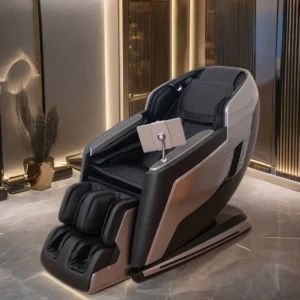 Luxury 4D Zero Gravity Shiatsu SL Track Full Body Smart Heat Recliner Electric Massage Chair
