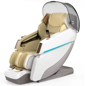 Luxury AI Voice 3D Zero Gravity Full Body Scan Heating Therapy Electric Shiatsu Kneading Stretching Massage Chair