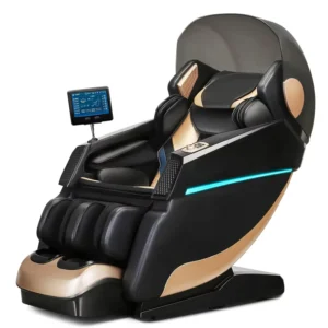 Luxury AI Voice 4D zero Gravity Full Body Heating Therapy Electric Massage Chair of Shiatsu Kneading