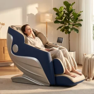 Luxury AI Voice Control 4D Zero Gravity Commercial Massage Chair Living Room Sofa