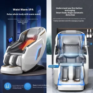 Luxury Automatic Multifunctional Zero Gravity Space Capsule Massage Sofa Chair Musical Function 120W 110 240V Body Home Use