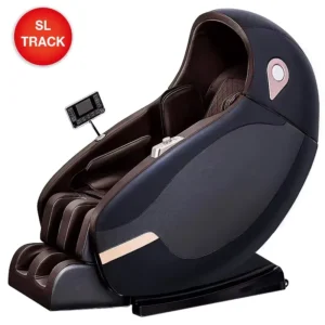 Luxury Black Massage Chair Sl Track Back Scratcher Full Body Massage 4D Zero Gravity Massage Chair