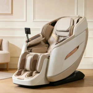 Luxury China SL Track Dual Core Thai Stretch 4D Fully Automatic Full Body Massager 3D Zero Gravity Massage Chair