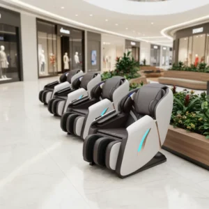 Luxury Coin or Bill Operated Vending Zero Gravity 3D 4D Commercial Massage Chair Full Body Airbags Massage With Credit Card