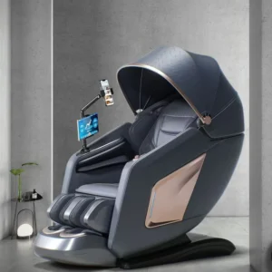 Luxury Design Massage Chair 4D Robot Arm with AI Voice Control and Touch Screen for Villa House