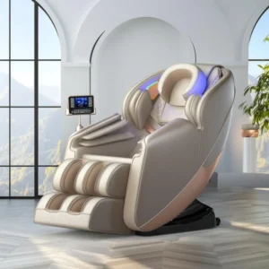 Luxury Design Zero Gravity Full Body Shiatsu Back 8D Electric Reclining Shiatsu SL Track Heated Massage Chair