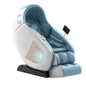 Luxury Double Core Control Auto Massage Programs Space Capsule L Track 3D Zero Gravity Massage Chair
