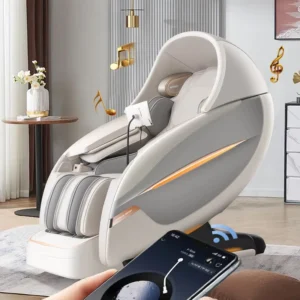 Luxury Dual Core Massage Chair China Original Design Patented Zero Gravity Full Body Massager 4d SL Track Heated Care