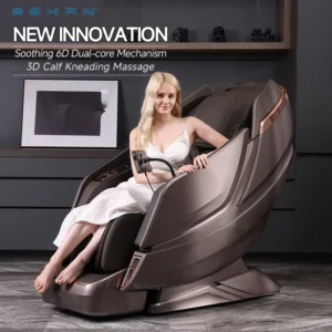 Luxury Dual Core Zero Gravity Full Body Massager 4D SL Track Heated Care Original Design China Patent Russia 4D SL Massage