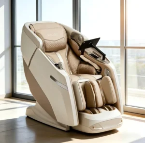 Luxury Dual Motor 4D Massage Chair 170 Degree Zero Gravity Recline Intelligent 3 Area Massage 47pcs Airbags for Deep Tissue Relief
