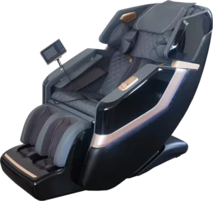 Luxury Electric Full Body Heated Zero Gravity Shiatsu Recliner Body Heat Thai Stretch Shiatsu Recliner 4D Massage Chair