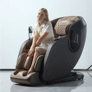 Luxury Electric Full Body Recliner Zero Gravity 3D Professional Heated PU Leather Sofa in Stock for Relaxing
